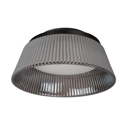 VIXI Plafon Ø 35 cm LED Dim. 1x17,6W 2900K przydymiony szary 25115/35/65 Lucide - zdjęcie dodatkowe 1